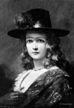 Veronica - by H. Schmiechen, 1890.  Creator: Richard Bong.