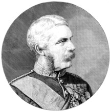 Field-Marshal Sir Frederick Paul Haines, G.C.B., 1890. Creator: Unknown.