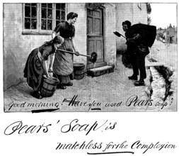 Advertisement for Pears’ Soap, 1890. Creator: Unknown.