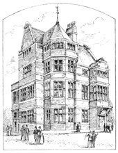 The new Liberal Club, Hampstead, 1890. Creator: Unknown.