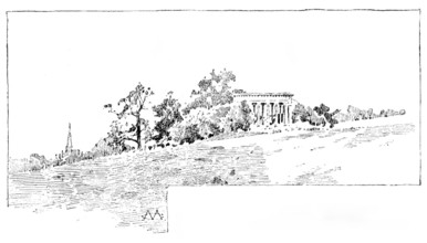 English Homes - No. XXIV. Audley End: temple...recovery of George III. from his illness, 1890. Creator: Unknown.