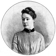 Miss Fawcett of Newnham College...Mathematical Honours, Univ. of Cambridge, 1890. Creator: R. Taylor.