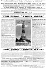 Advertisement for Eno’s "Fruit Salt", 1890.  Creator: Unknown.