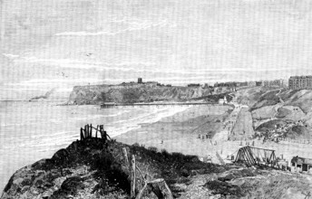 Scarborough: view from the North, 1890. Creator: Unknown.