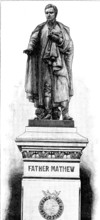 Father Mathew’s statue at Cork, by J. H. Foley, R.A., 1890. Creator: Unknown.