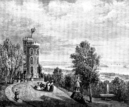 Tower, near Cork, commemorating Father Mathew’s reception in England, 1890. Creator: Unknown.