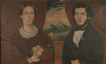 Mr. and Mrs. Gilbert Ide, c1845. Creator: Unknown.