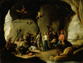 Temptation of St. Anthony, 17th century. Creator: David Teniers II.