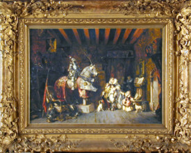 Grandfather's Armor, 1876. Creator: Eugene Isabey.