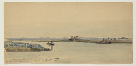 Canal Near Ruysburg, 1885. Creator: Carel Nicolaas Storm.