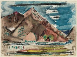 New Mexican Landscape near Taos, 1930. Creator: John Marin.