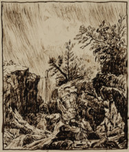 Landscape, c1827. Creator: Thomas Cole.