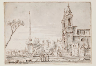 Spanish Steps, between 1750 and 1800. Creator: Unknown.