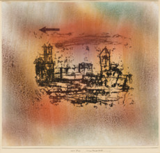 Storm over the City, 1925. Creator: Paul Klee.