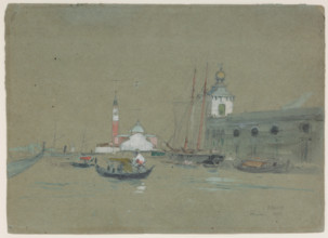 San Giorgio Maggiore, Venice, 1872. Creator: George Inness.