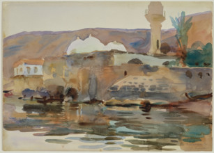 Tiberias, between late 1905 and early 1906. Creator: John Singer Sargent.