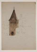 Neufchatel, Switzerland, 1841. Creator: Thomas Cole.