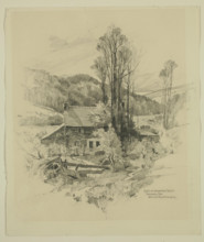 A Bit of Lanherne Valley, Cornwall, England, late 19th century. Creator: William Goodrich Beal.