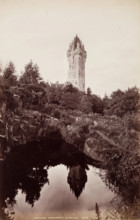 Wallace Monument, Stirling, 1860-1880. Creator: James Valentine.