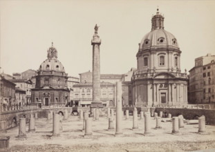 Trajan's Column, late 19th century. Creator: Unknown.