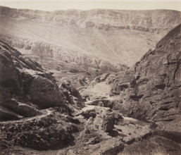 The Glen of Barada, 1862. Creator: Francis Bedford.