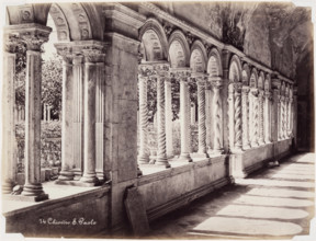 Chiostro S. Paolo, Rome, between 1850 and 1900. Creator: Unknown.
