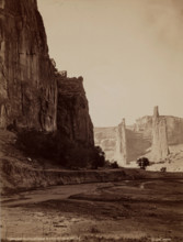 East Fork, De Chelley River, De Chelley Canon, Arizona, late 19th-early 20th century. Creator: John Karl Hillers.