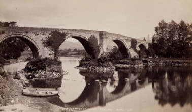 Old Bridge of Forth, Stirling, between 1870 and 1880. Creator: James Valentine.
