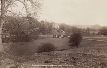 Haddon Hall from Dovecotes, Derbyshire, between 1870 and 1880. Creator: George Washington Wilson.