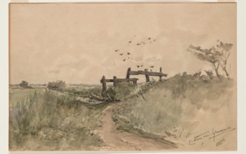 In the Downs, possibly 1855. Creator: Carel Nicolaas Storm.