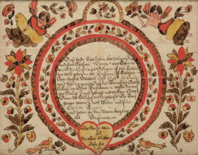 Birth and Baptismal Certificate of Suzanna Jager, 1798. Creator: Unknown.