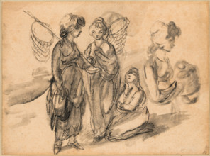 Shrimpers, c.between 1785 and 1789. Creator: Thomas Gainsborough.