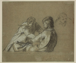 Two Oarsmen, between 1777 and 1778. Creator: John Singleton Copley.