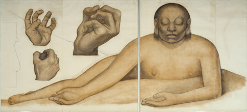 Figure Representing the Yellow Race, 1932. Creator: Diego Rivera.
