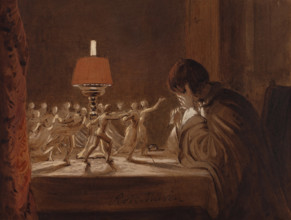 The Poet's Dream, c1830. Creator: Robert Walter Weir.