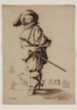 Gentleman with a Fur Plastron, c1800. Creator: Unknown.