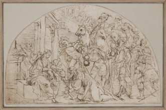 Adoration of the Magi, early 16th century. Creator: Unknown.