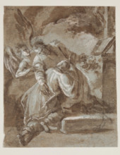 Saint in Prayer, 17th century. Creator: Unknown.