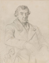 Portrait of Admiral Baron Guy-Victor Duperré, between 1840 and 1856. Creator: Theodore Chasseriau.
