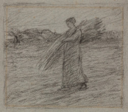 The Gleaner, c1870-1896. Creator: Wyatt Eaton.