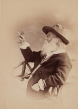Walt Whitman, c1870s. Creators: Walt Whitman, Philips and Taylor.