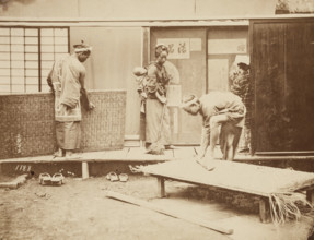 Sleeping Mats, 1884. Creator: Unknown.