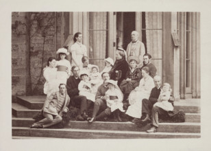 William Ewart Gladstone and His Family, between 1870 and 1880. Creator: George Watmough Webster & Son.