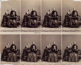 Rosa Bonheur, Painter; and Family, 1863.  Creator: Andre-Adolphe-Eugene Disderi.