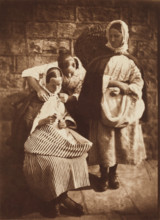 Marion Finlay, Mrs. Margaret (Dryburgh) Lyall and Mrs. Grace (Finlay) Ramsay, between 1843 and 1847. Creators: David Octavius Hill, Robert Adamson, Hill & Adamson.