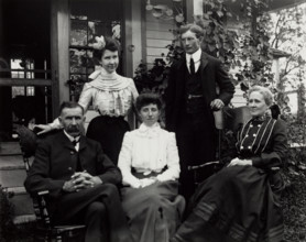 Untitled (Family of Five), c1900, printed 1980. Creator: Unknown.