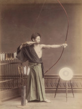 Japanese Archer, c1885. Creator: Unknown.