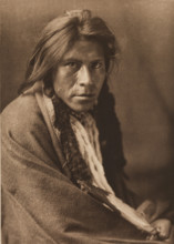 Kalispel Type, 1910. Creator: Edward Sheriff Curtis.