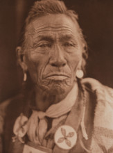 Muwu ("His Tooth"), Sarsi, 1926. Creator: Edward Sheriff Curtis.