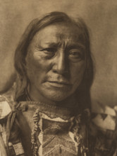 Hollow Horn Bear, 1907. Creator: Edward Sheriff Curtis.